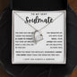 TO MY SEXY SOULMATE | Forever Love Necklace | To My Soulmate, Gift for soulmate, Anniversary gift, Girlfriend necklace, Gift for wife, Birthday gift