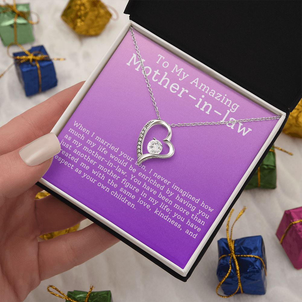 To My Amazing Mother-in-Law | Forever Love Necklace