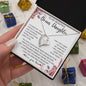 To My Beautiful Bonus Daughter | Gift For Daughter, Daughter Necklace, Birthday Gift