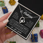 To My Lovely Makena | Forever Love Necklace | Message Card Jewelry, Personalized Gift, Personalized Card, Custom Message Card