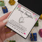 TO MY BEAUTIFUL BONUS DAUGHTER | Gift For Daughter, Birthday Gift, Daughter Necklace, Gift For Her