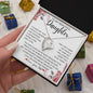 To My Beautiful Daughter | Gift For Daughter, Daughter Necklace, Birthday Gift