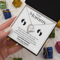 TO My Mommy | Forever Love Necklace | Pregnancy Gift, Expectant Mom Gift, Pregnant Mom Gift, Gift For New Mom