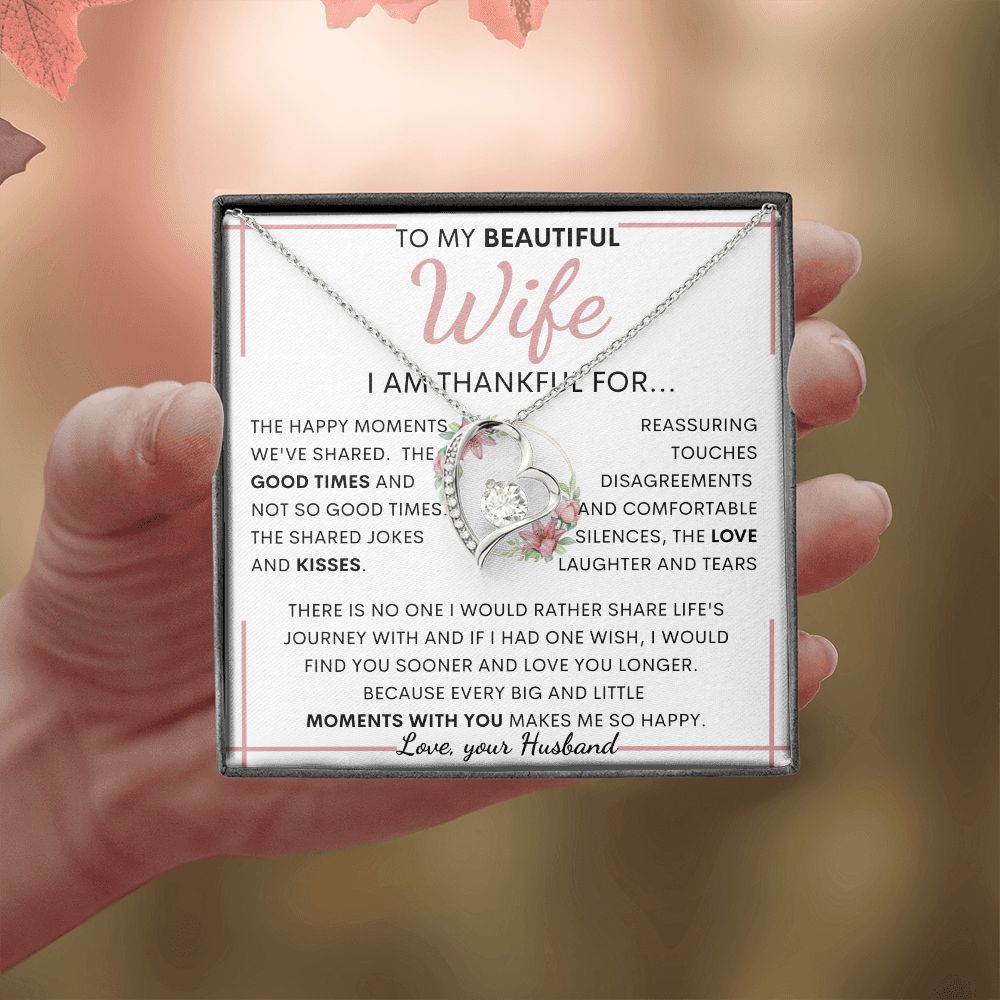 TO MY BEAUTIFUL WIFE | Anniversary gift, Gift from husband, Wife birthday gift, Wife anniversary, Gift for wife