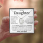 TO MY DAUGHTER FROM DAD | Forever Love Necklace | Daughter Birthday, Gift For Daughter, Gift From Dad, Dad To Daughter, Gift Daughter Necklace, Father Daughter Gift