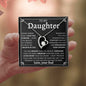 TO MY DAUGHTER FROM DAD | Forever Love Necklace | Daughter Birthday, Gift From Dad, Dad To Daughter Gift, Daughter Father Gift