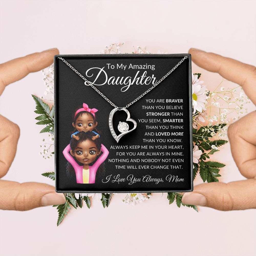 To My Amazing Daughter | Forever Love Necklace