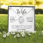 To My Wife | Forever Love Necklace | I Gave My Heart To You