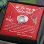 BE MY VALENTINE | Forever Love Necklace | anniversary gift gift from husband wife birthday gift wife anniversary gift for wife wife necklace gift for her