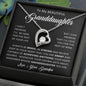 To My Beautiful Granddaughter | Forever Love Necklace