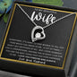 TO MY BEAUTIFUL WIFE | Forever Love Necklace | Gift for her, Husband to wife gift, Wife gift ideas ,To my wife gifts, Necklace for wife, To my wife Wife birthday