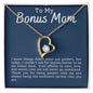 To My Bonus Mom | Forever Love Necklace