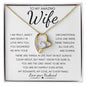 TO MY AMAZING WIFE | Forever Love Necklace | Anniversary gift, Gift from husband, Wife birthday gift, Wife anniversary, Gift for wife
