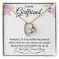 To My Girlfriend | Forever Love Necklace | Thinking Of You
