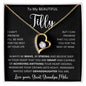 To My Beautiful Tilly | Forever Love Necklace