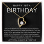 Happy 18th Birthday | Forever Love Necklace