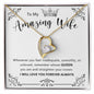 To My Amazing Wife | Forever Love Necklace