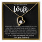 TO MY BEAUTIFUL WIFE | Forever Love Necklace | Gift for her, Husband to wife gift, Wife gift ideas ,To my wife gifts, Necklace for wife, To my wife Wife birthday