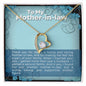 To My Mother-in-Law | Forever Love Necklace