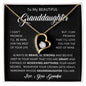 To My Beautiful Granddaughter | Forever Love Necklace
