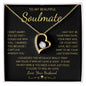 To My Beautiful Soulmate | Forever Love Necklace Yellow Gold Finish | Soulmate gift, Anniversary gift, Gift for soulmate Wife necklace