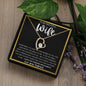 TO MY BEAUTIFUL WIFE | Forever Love Necklace | Gift for her, Husband to wife gift, Wife gift ideas ,To my wife gifts, Necklace for wife, To my wife Wife birthday