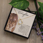TO MY DAUGHTER | Forever Love Necklace | Gift For Daughter, Daughter Necklace, Birthday Gift, To My Daughter Gift Daughter Birthday