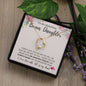 TO MY BEAUTIFUL BONUS DAUGHTER | Gift For Daughter, Birthday Gift, Daughter Necklace, Gift For Her