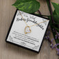 To My Badass Granddaughter | Forever Love Necklace | Remember whose Granddaughter you are