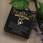 To the Best Mom in the World | Forever Love Necklace