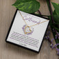 To My Girlfriend | Forever Love Necklace | Love of My Life