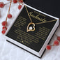 To My Beautiful Soulmate | Forever Love Necklace Yellow Gold Finish | Soulmate gift, Anniversary gift, Gift for soulmate Wife necklace