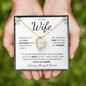 To My Wife | Forever Love Necklace | I Gave My Heart To You