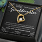 To My Lovely Granddaughter | Forever Love Necklace