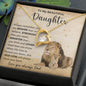 To My Beautiful Daughter | Forever Love Necklace