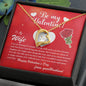 BE MY VALENTINE | Forever Love Necklace | anniversary gift gift from husband wife birthday gift wife anniversary gift for wife wife necklace gift for her