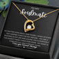 TO MY SOULMATE | Forever Love Necklace | Gift for soulmate, Anniversary gift, Girlfriend necklace, Gift for wife, Birthday gift