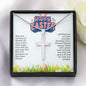 Happy Easter | Stainless Steel Cross Necklace