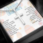 Happy Easter | Stainless Steel Cross Necklace