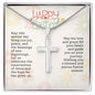 Happy Easter | Stainless Steel Cross Necklace
