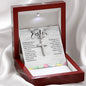 Happy Easter | Stainless Steel Cross Necklace