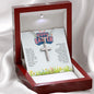 Happy Easter | Stainless Steel Cross Necklace
