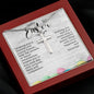 Happy Easter | Stainless Steel Cross Necklace