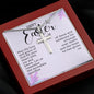 Happy Easter | Stainless Steel Cross Necklace