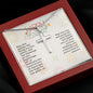 Happy Easter | Stainless Steel Cross Necklace