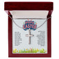 Happy Easter | Stainless Steel Cross Necklace