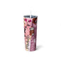Personalize Nurse Skinny Steel Tumbler with Straw, 20oz | Tumbler with Straw,Stethoscope,Nurse Gift,Nurse Assistant