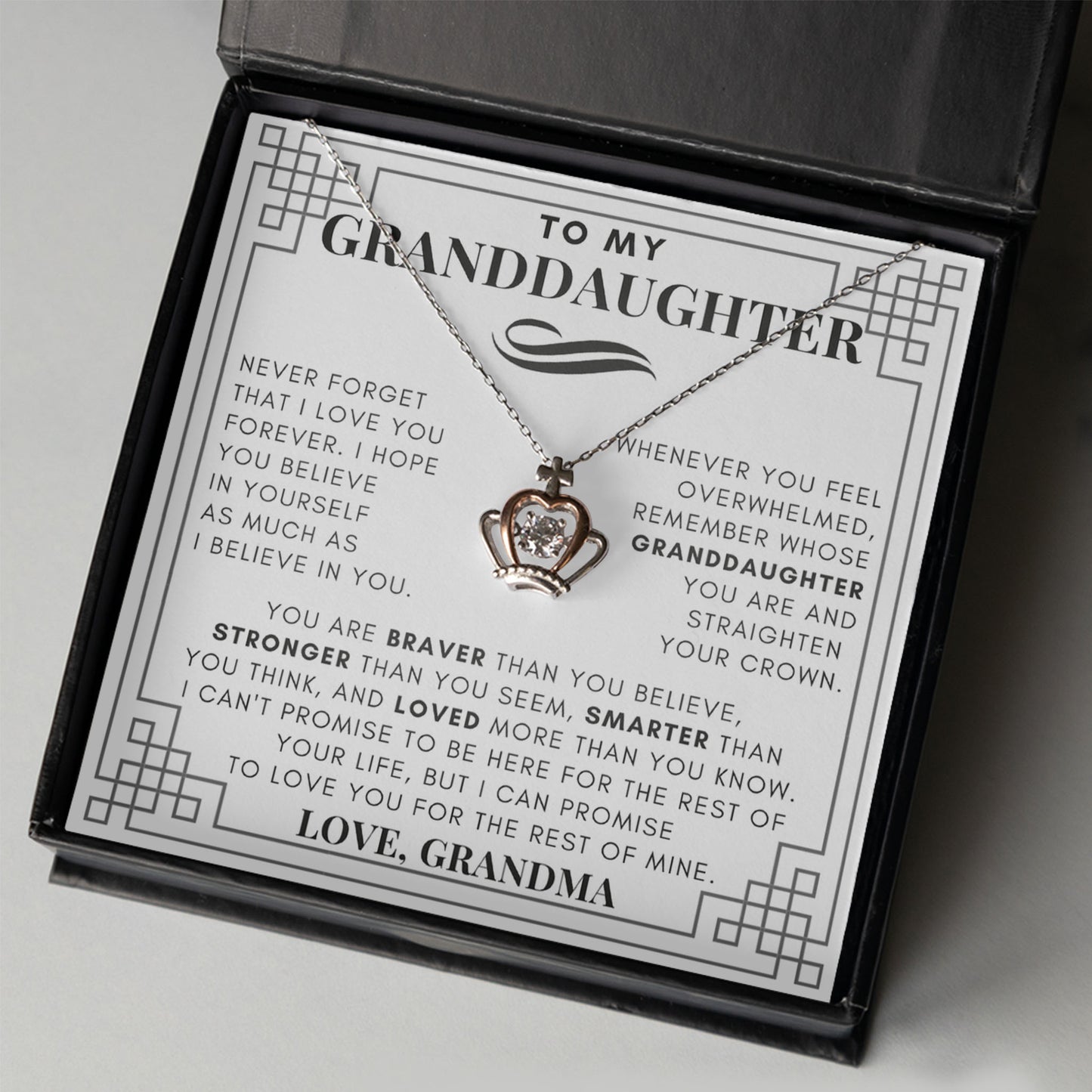 Crown Pendant Necklace