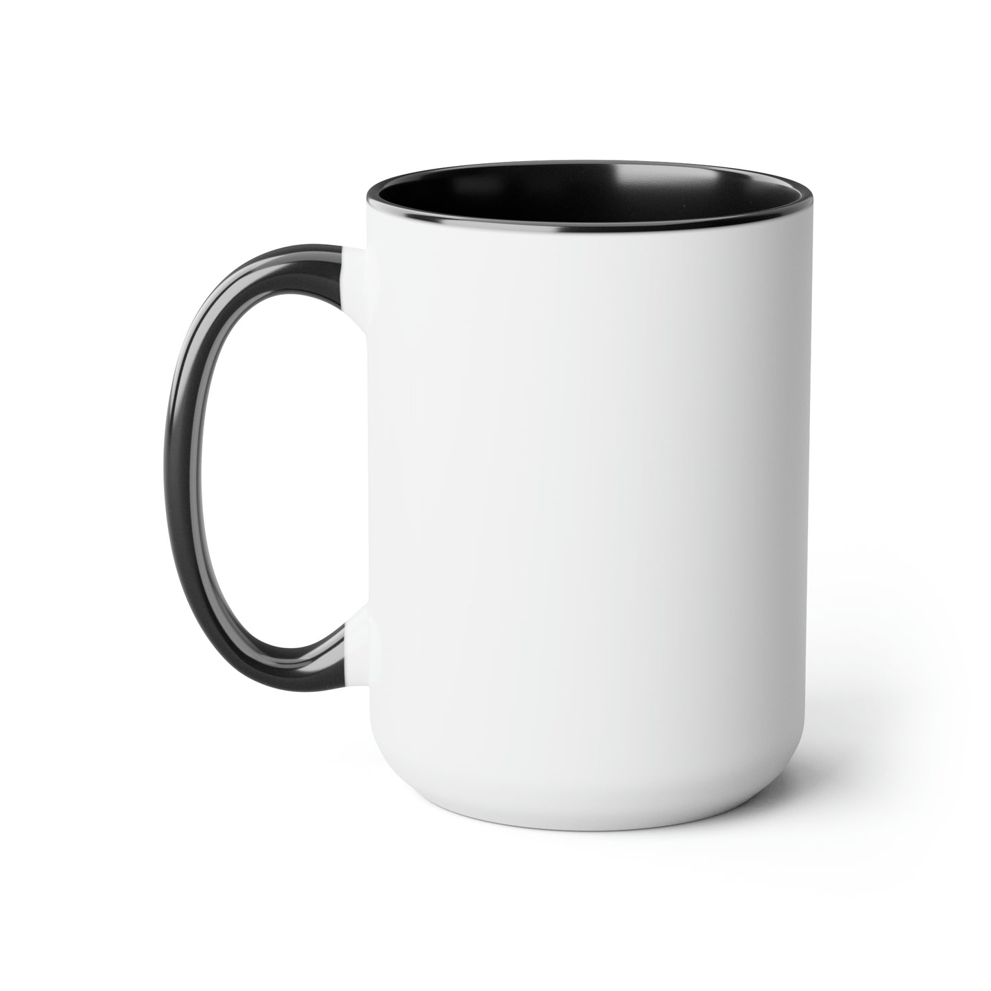Two-Tone Coffee Mugs, 15oz