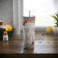 Mother's Day Mommy I love You | Skinny Steel Tumbler with Straw, 20oz